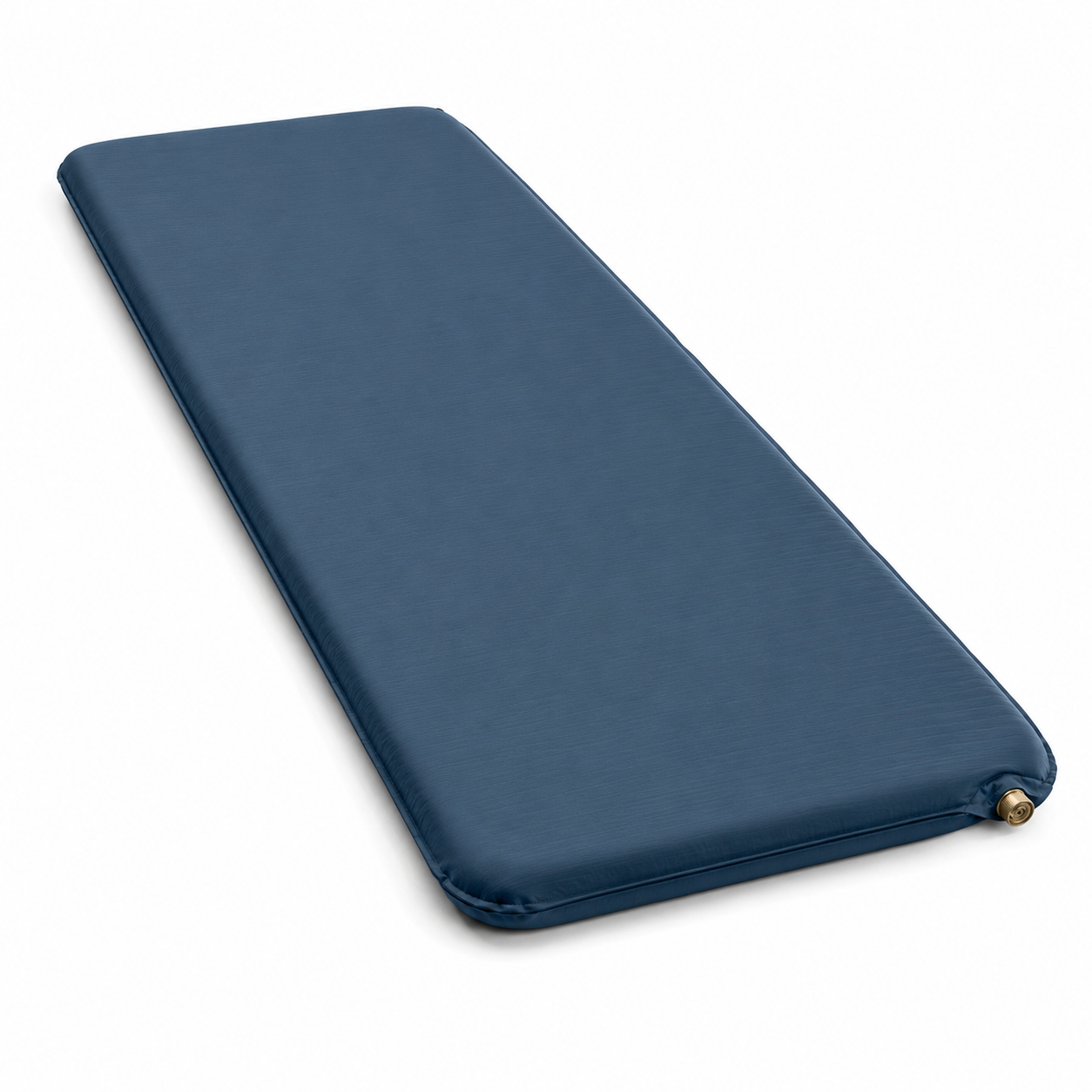 Matelas autogonflant bleu pétrole 183x51 cm épaisseur 38 mm