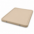 Matelas gonflable double beige sable 200x130x8 cm