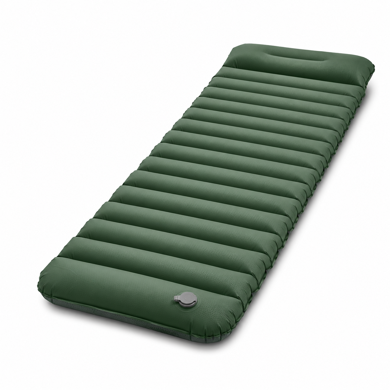 Matelas gonflable confort vert pin 198x63x10 cm
