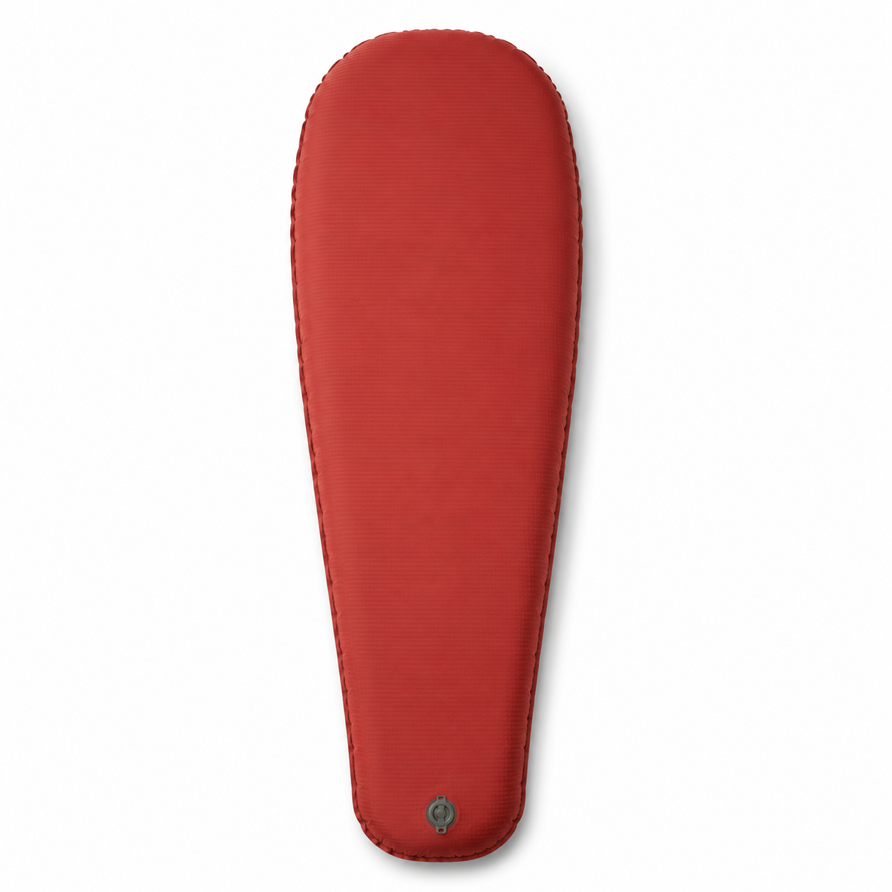 Matelas autogonflant compact rouge brique 180x50 cm épaisseur 25 mm