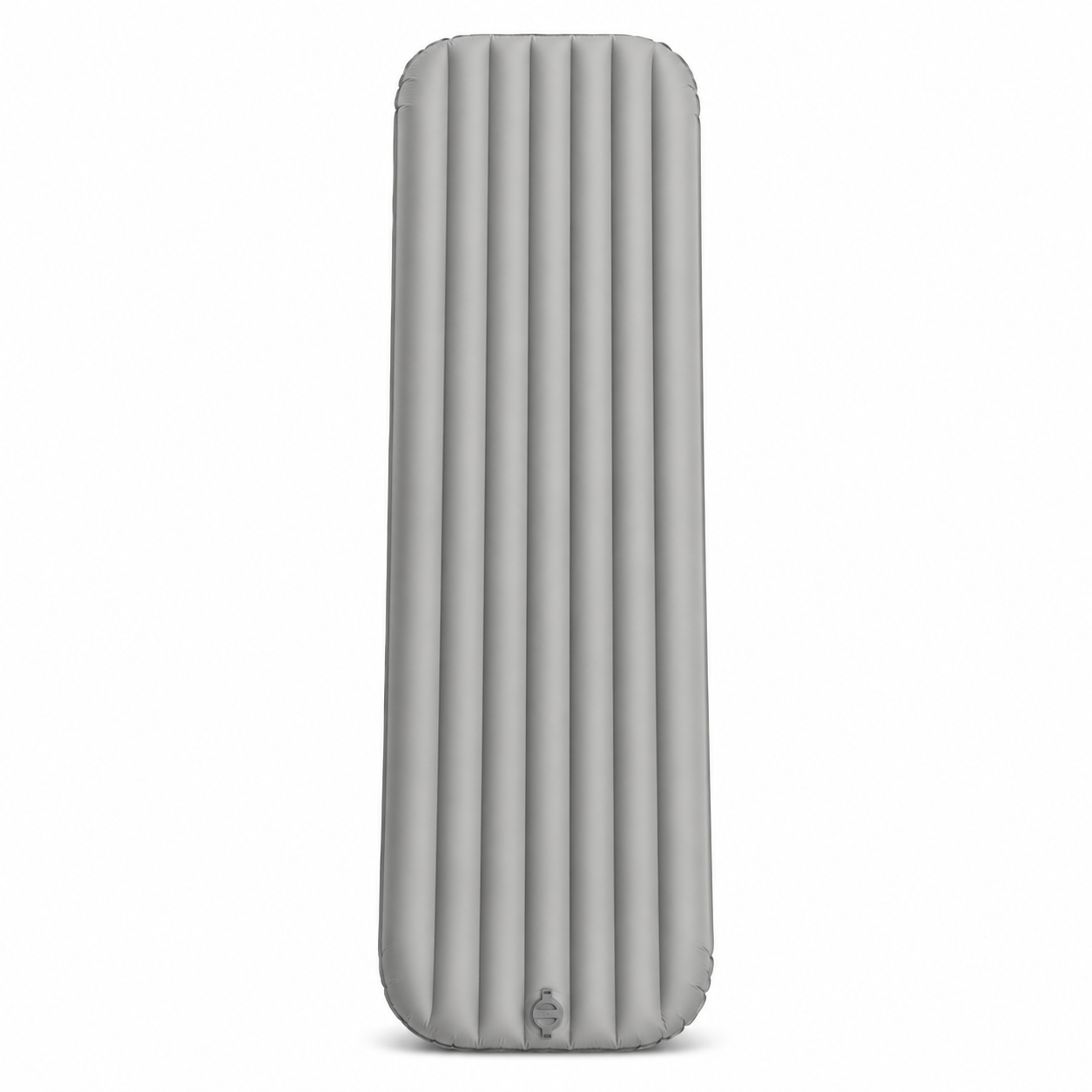 Matelas gonflable extra long gris perle 205x65x7 cm