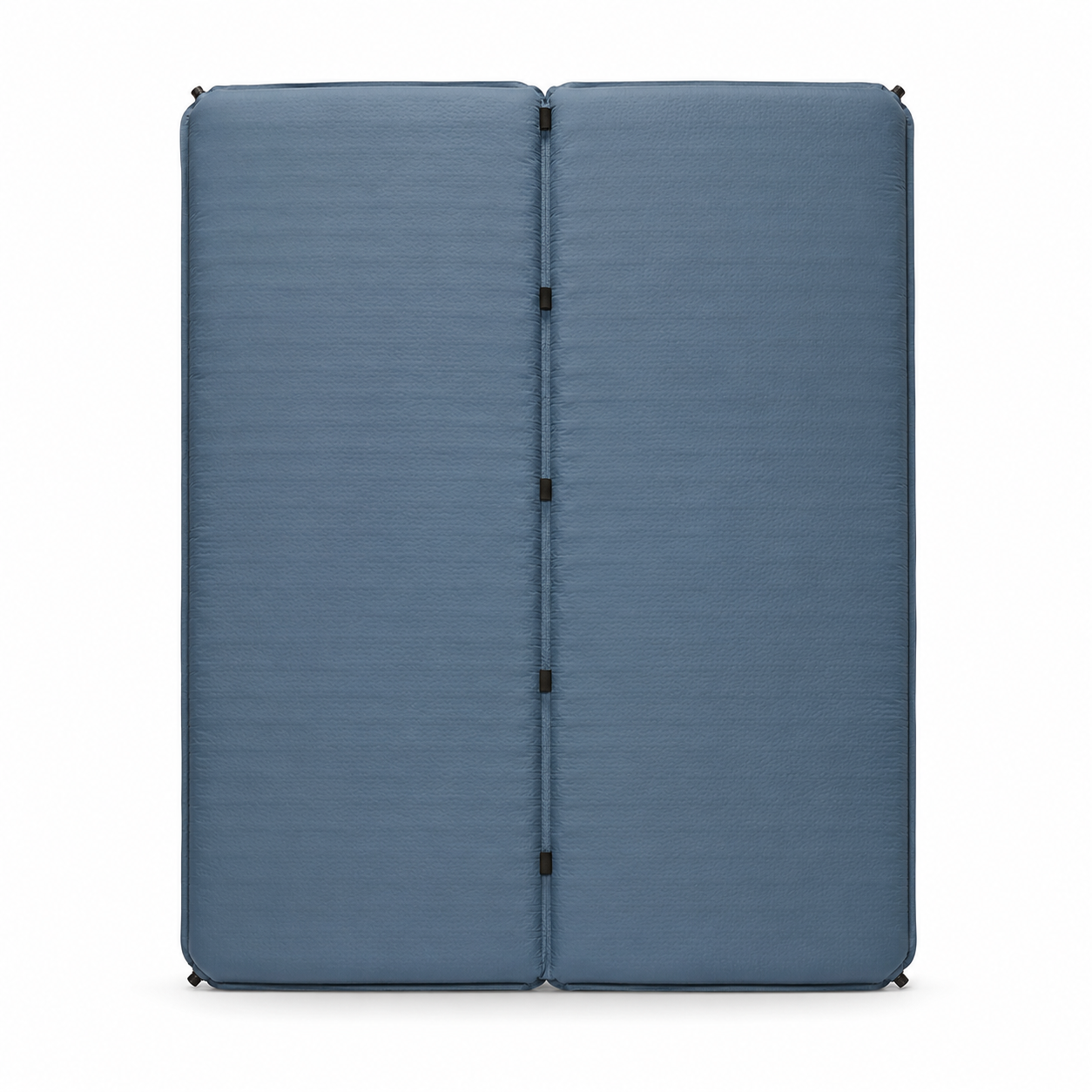 Matelas duo modulable bleu gris 190x120x5 cm