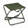Tabouret de camping ultraléger vert pin 45x32x32 cm