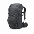 Sac à dos de trekking 25 L anthracite avec ouverture frontale