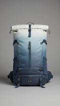 Sac à dos dégradé ardoise-nuage randonnée